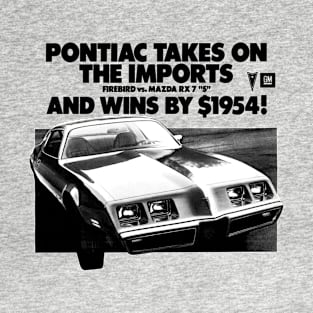 PONTIAC FIREBIRD - advert T-Shirt